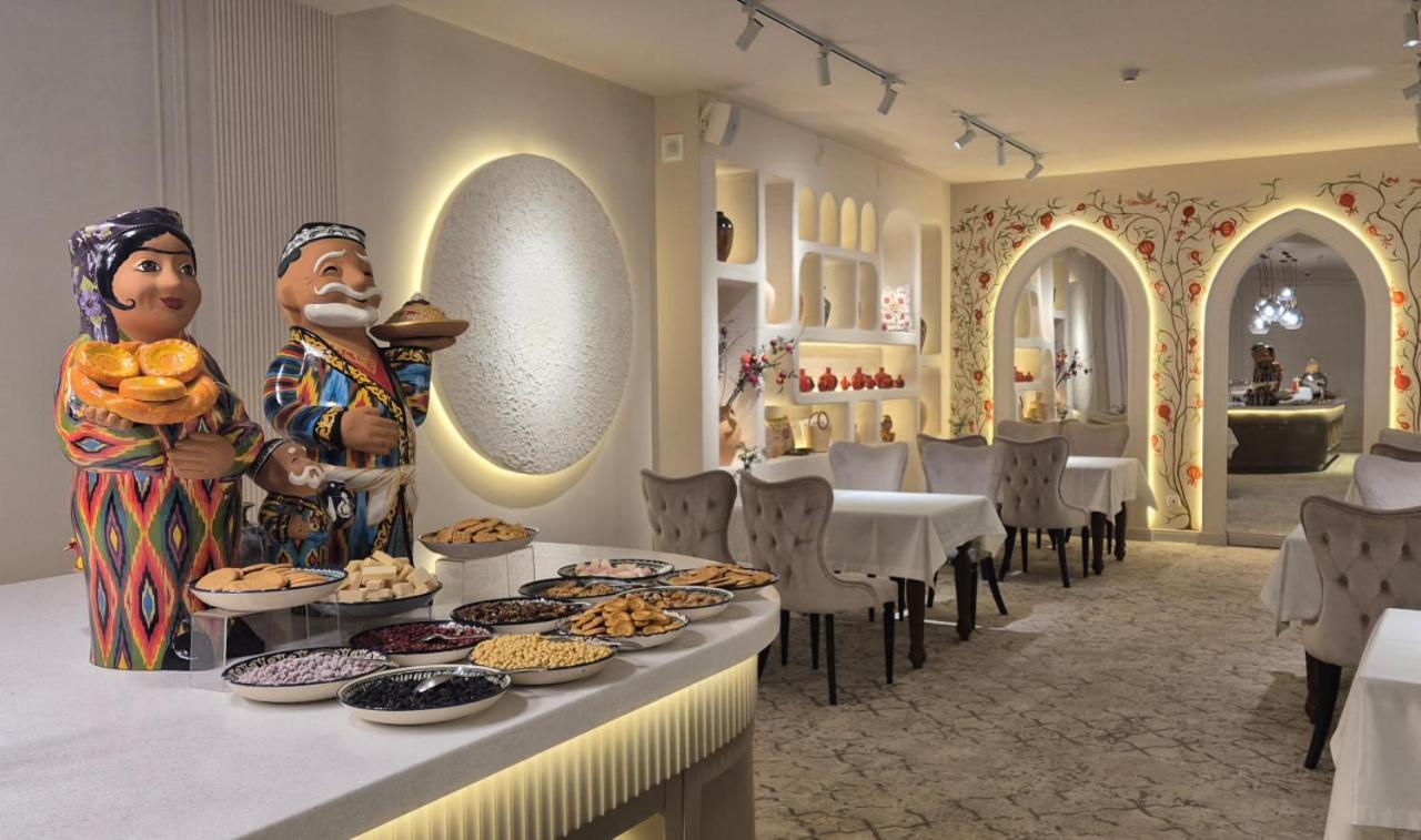Emirhan Hotel Szamarkand Kültér fotó