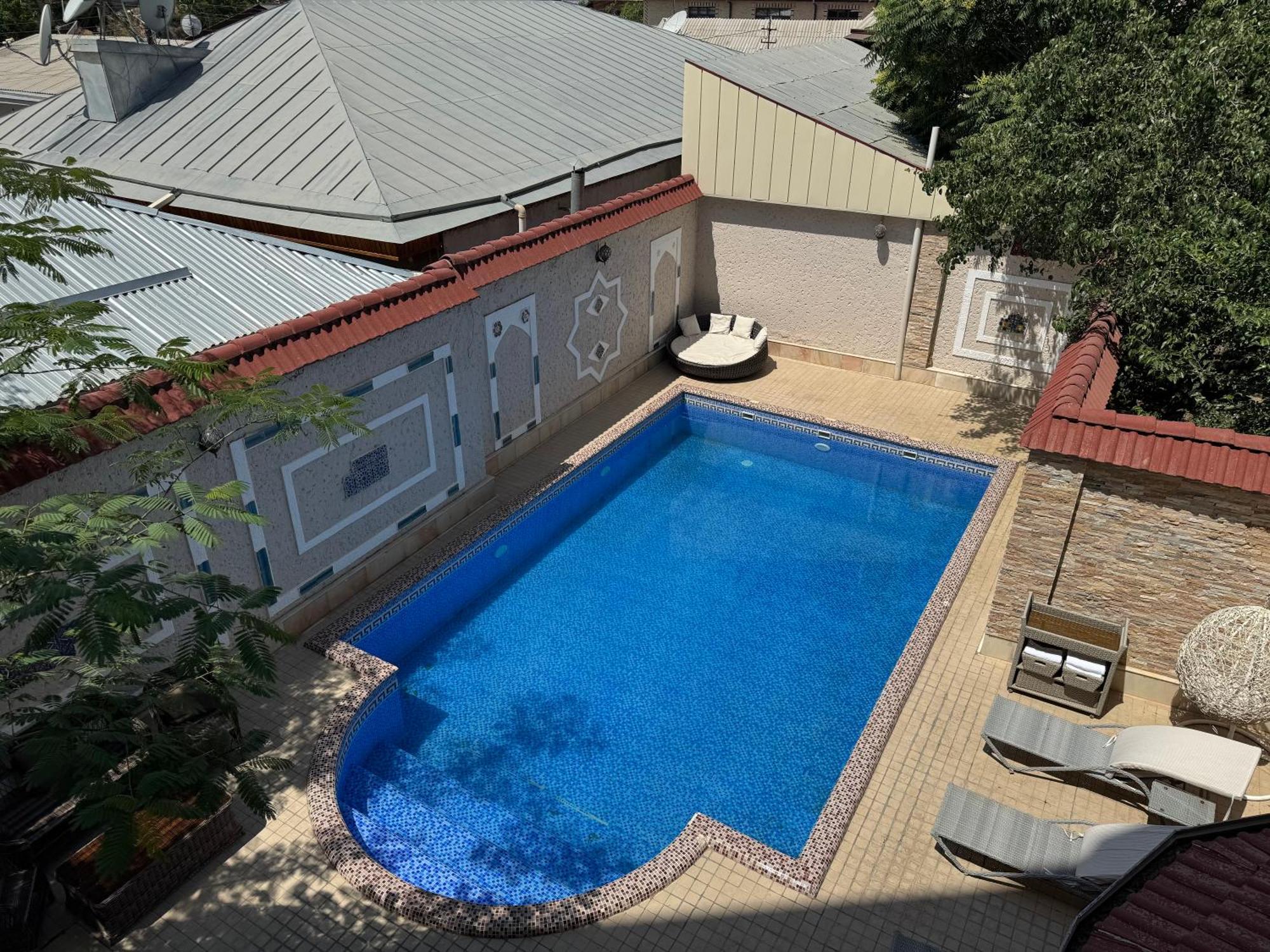 Emirhan Hotel Szamarkand Kültér fotó