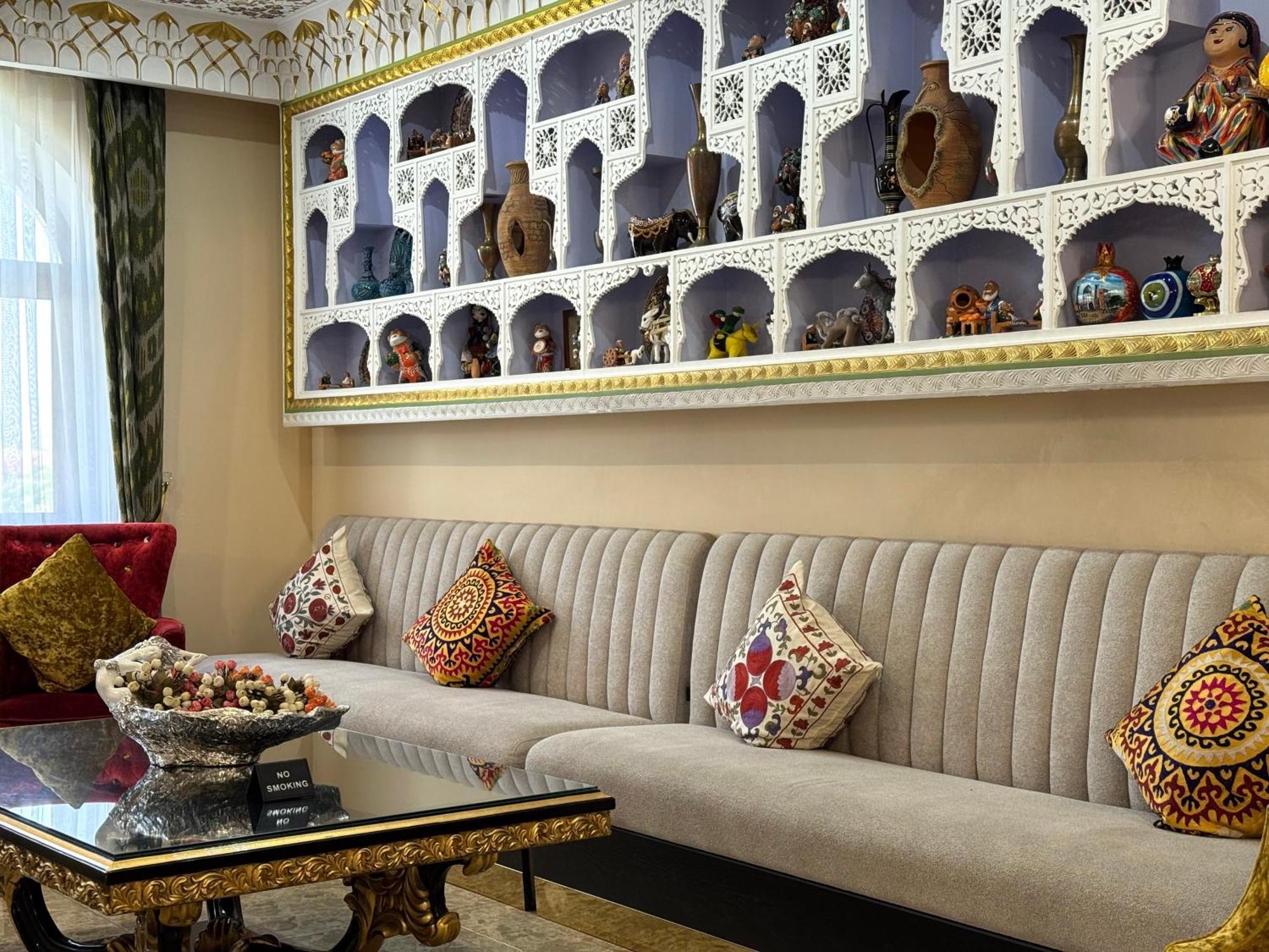 Emirhan Hotel Szamarkand Kültér fotó